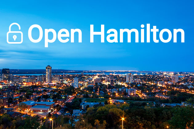 Promo for Open Hamilton Open Data
