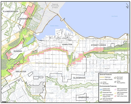 Study Area Map of Water, Wastewater & Storm Master Plan