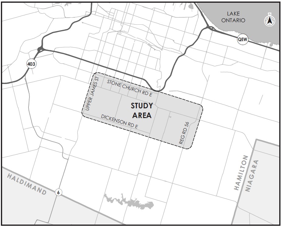 Study Area Map of New Septage Waste Haulage Receiving Station