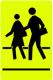 Example of School Crossing Area sign