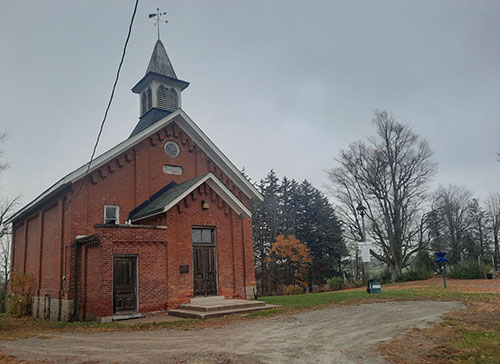 Front View of Church