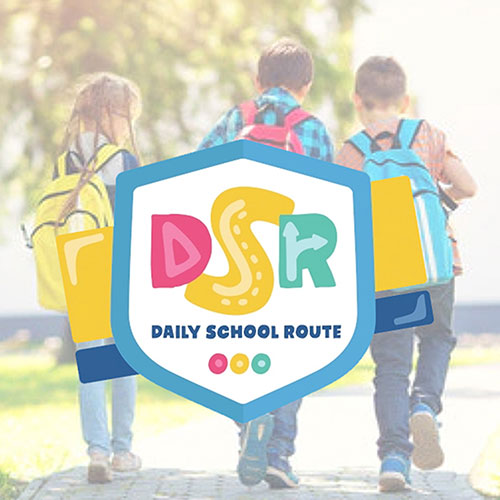 Daily School Route - Promotion for Active Transportation for school-aged children,