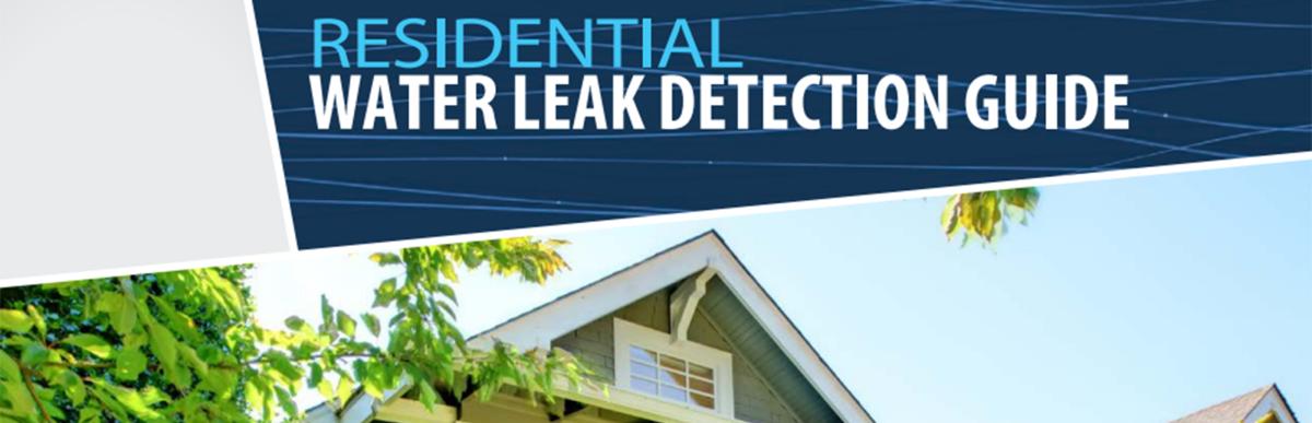 Leak detection guide cover