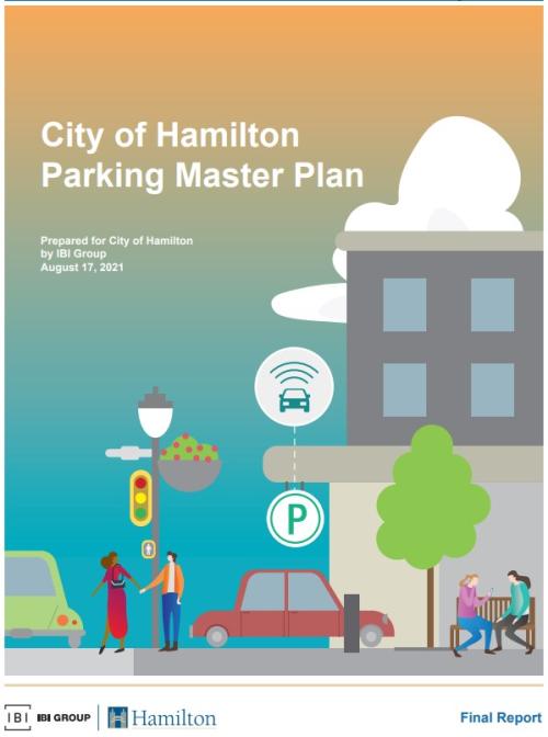 Cover of the Parking Master Plan
